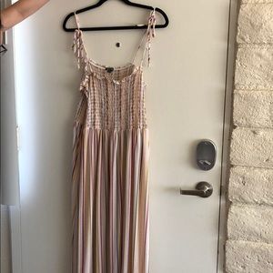 Smocked maxi dress